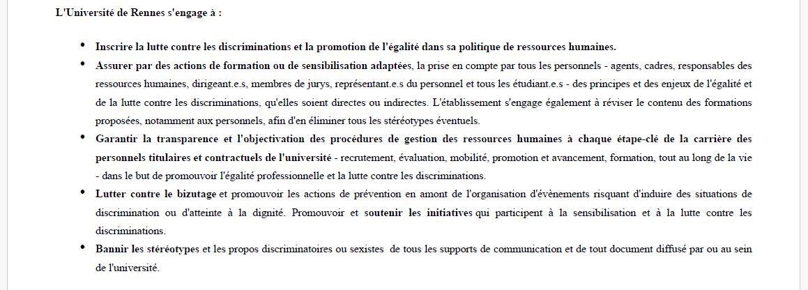 Lutte contre les discriminations & bannissement des stéréotypes
