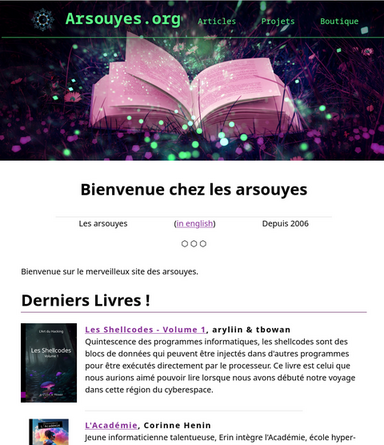 Ancien style des arsouyes.