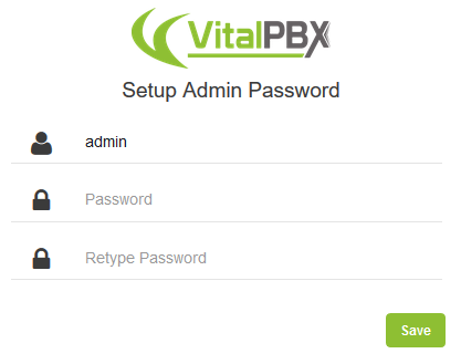 admin password creation (2.3)