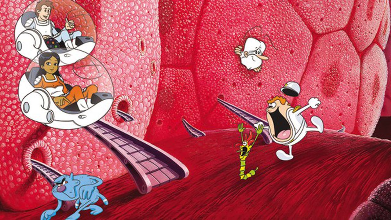 Illustration du système immunitaire dans la série « Il était une fois la vie »