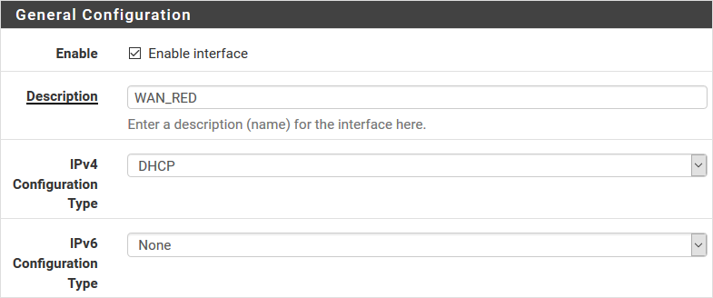 Vérification de l’interface