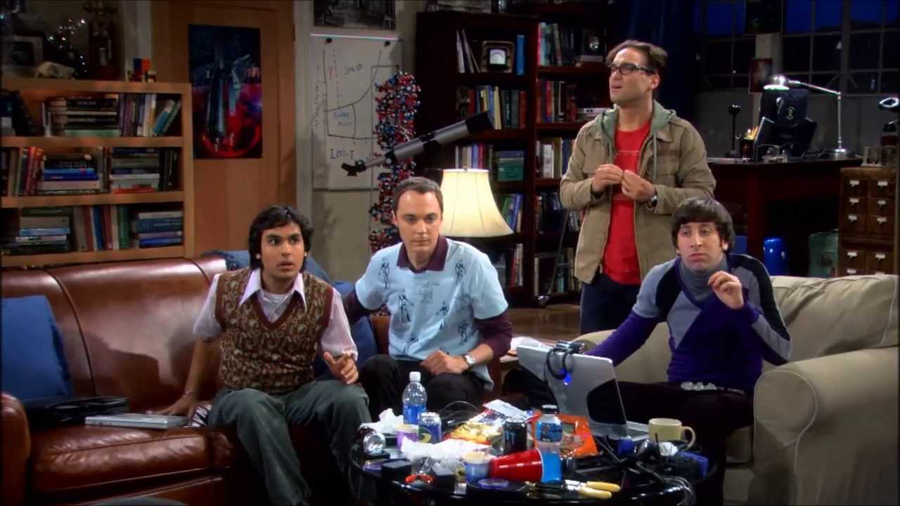 The Big Bang Theory, season 1, ep 9, Lighting a light bulb via the Internet