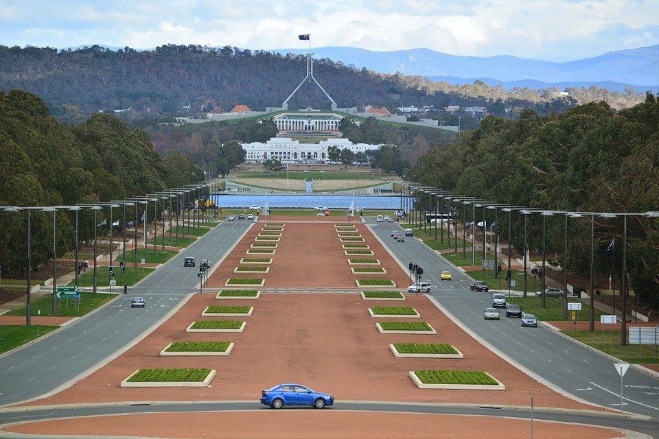 Parlement d’Australie à Canberra. pattyjansen @ pixabay